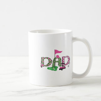 Mug Golf Papa Pink Trou En Un Golf 1ère Fille Annivers