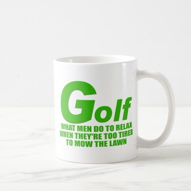 Mug Golf quels hommes font (Droite)