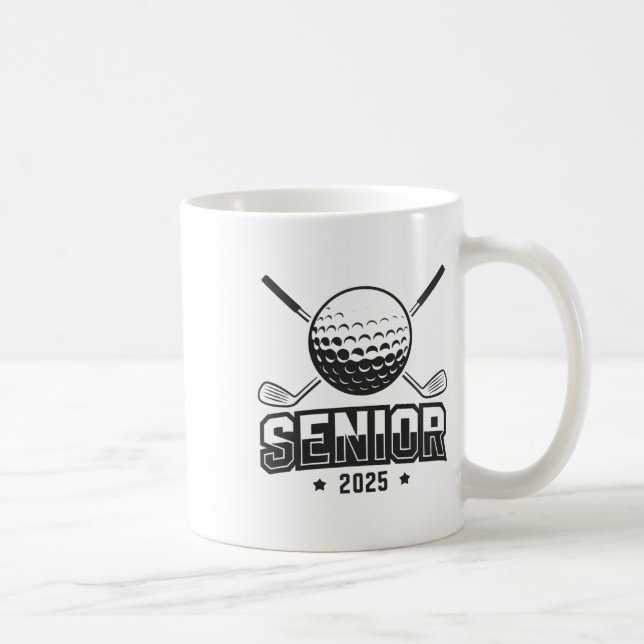 Mug Golf Senior 2025 Cool Golf Team Players Matching (Droite)