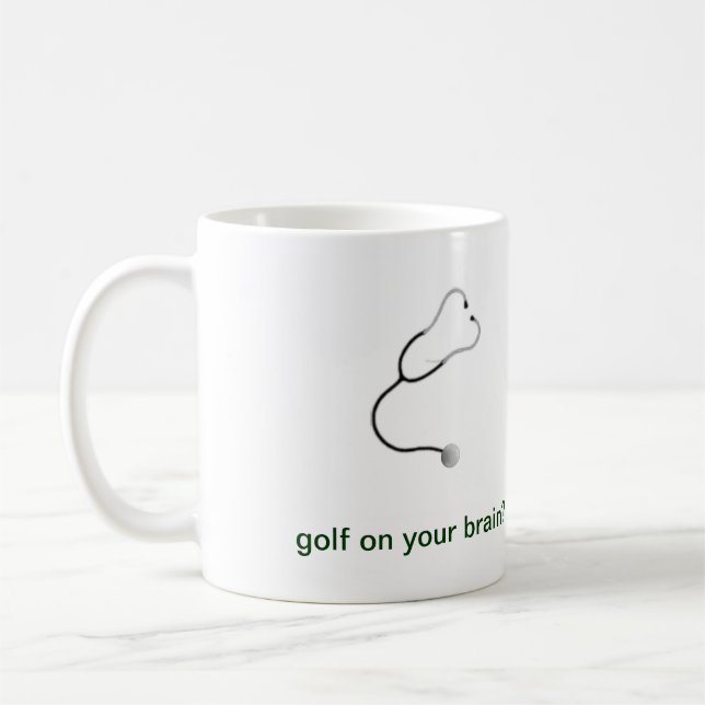 Mug golf sur votre cerveau ?  Pour un Dr. (Gauche)