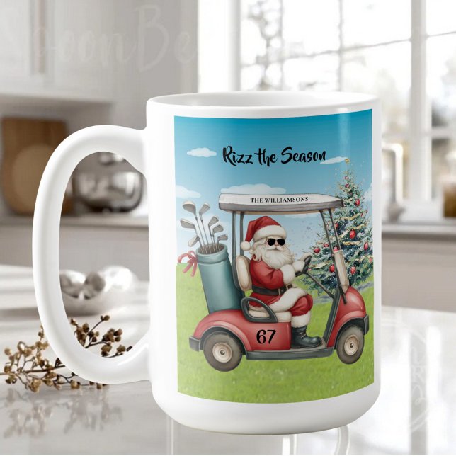 Mug Golf Theme Rizz the Season 67 Name (Créateur téléchargé)