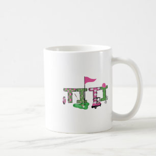 Mug Golf Titi Pink Trou en un Golf 1ère fille annivers