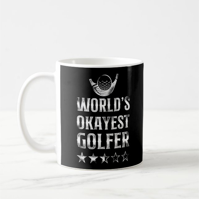 Mug Golf World'S Okayest Golfer (Gauche)
