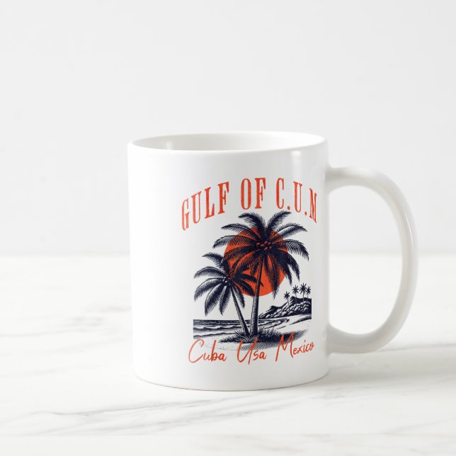 Mug Golfe De Cuba Usa Mexique (Droite)