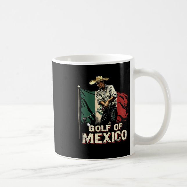 Mug Golfe De Mexico Blague De Golfeur Drôle Pun Patrio (Droite)