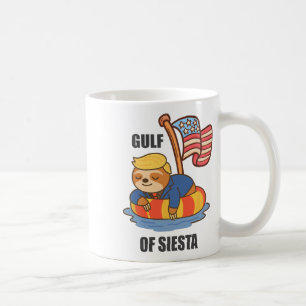 Mug Golfe de Siesta Drôle Trump Paresseux