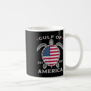 Mug Golfe Des Etats-Unis Amérique Tortue Us Drapeau Es