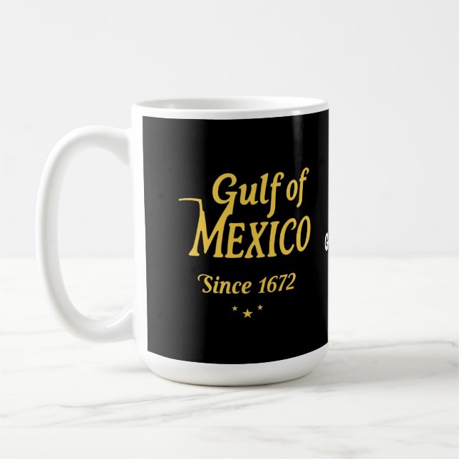 Mug Golfe du Mexique depuis 1672, Plongée en profondeu (Gauche)