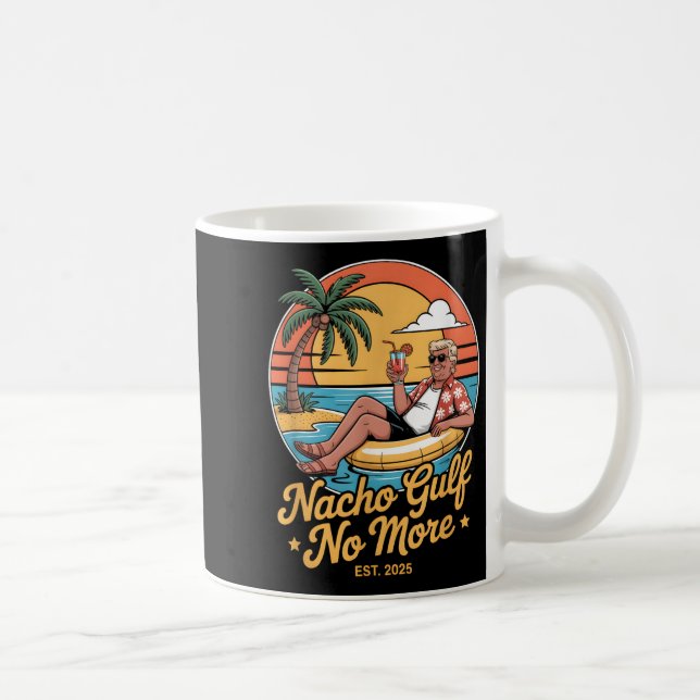 Mug Golfe Nacho Plus De Vacances Drôles Trump 2025 Éta (Droite)