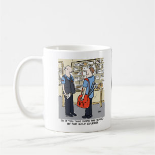 Mug Golfer Postman aime le dessin sur le golf