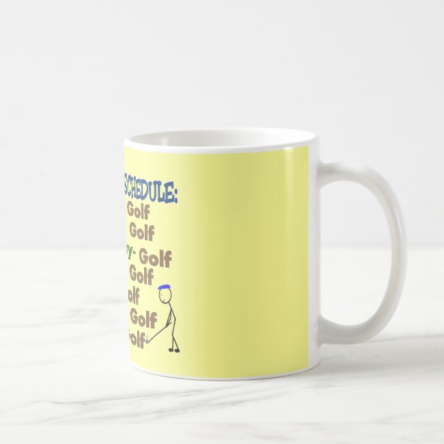 Mug GOLFEUR de programme de retraite (Droite)