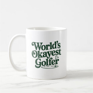 Mug Golfeur Moyennement Bon Humour Rétro Golf