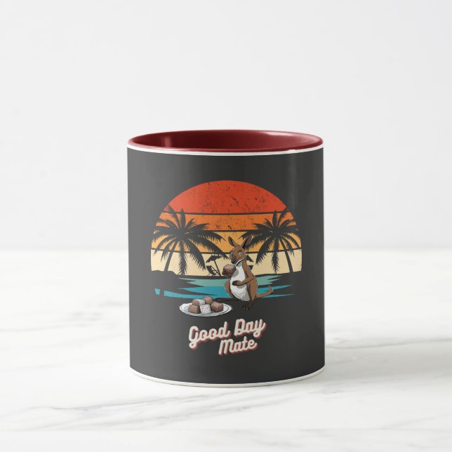 Mug Good Day Mate  kangaroo Australia souvenir  (Centre)