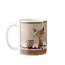 Good Morning Coffee Cat