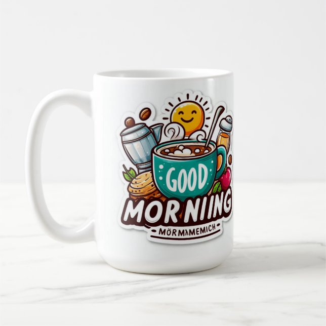 Mug Good morning collection design (Gauche)
