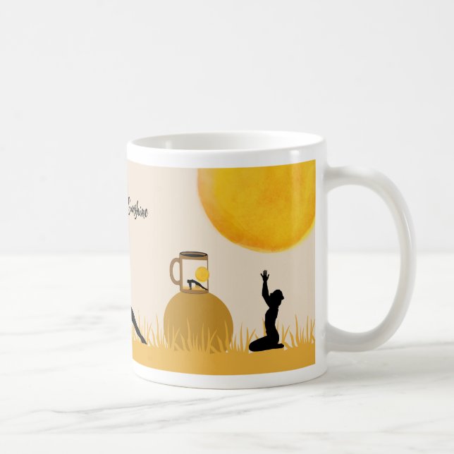 Mug Good Morning Sun Yoga Football terrain de jeu (Droite)