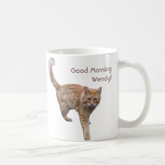 Mug Good Morning (votre nom ici) (Droite)