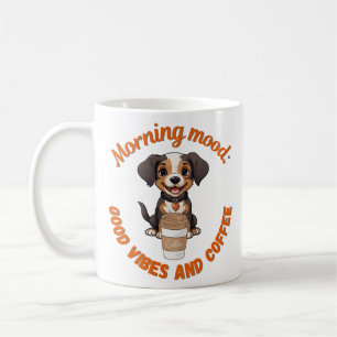 Mug Good Vibes & Café - Artwor numérique de marionnett