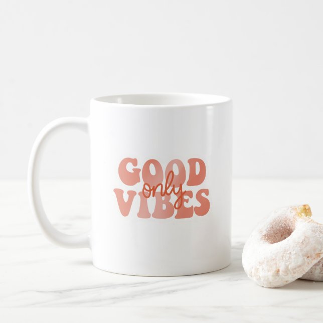 Mug Good Vibes Only (Avec donut)