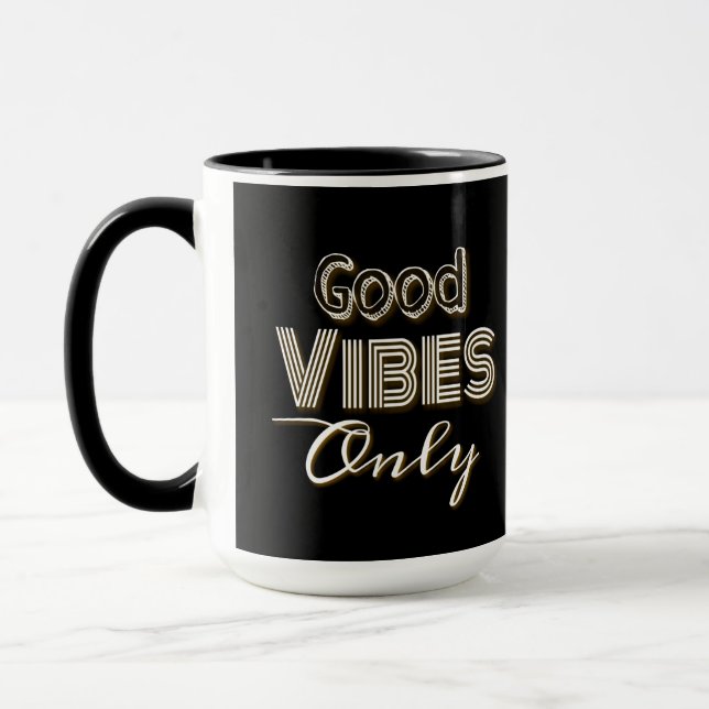 Mug Good Vibes uniquement (Gauche)