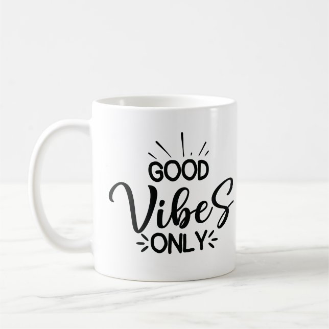 Mug Good Vibes uniquement (Gauche)