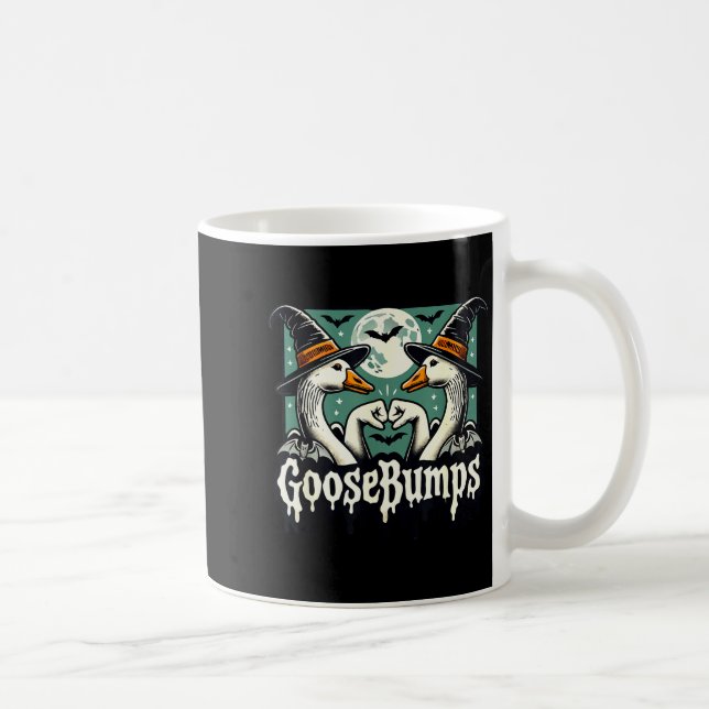 Mug Goose Bumps Goosebumps Funny Geese Fist Bump Hallo (Droite)