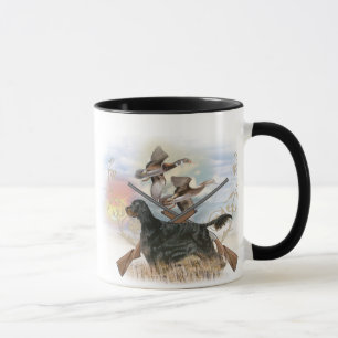 Mug Gordon Setter chasse la boue
