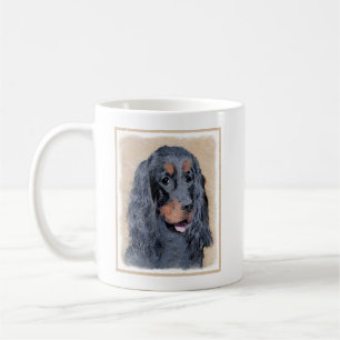 Mug Gordon Setter Peinture - Joli art original chien