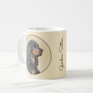 Mug Gordon Setter Peinture - Joli art original chien