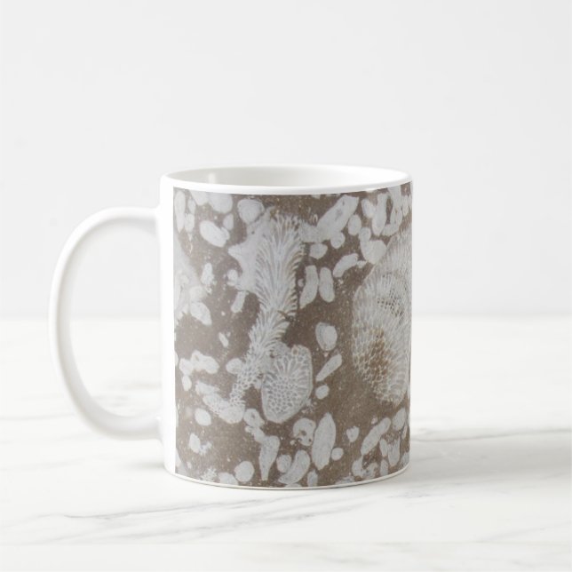 Mug Gorge fossile de Devonian (Gauche)