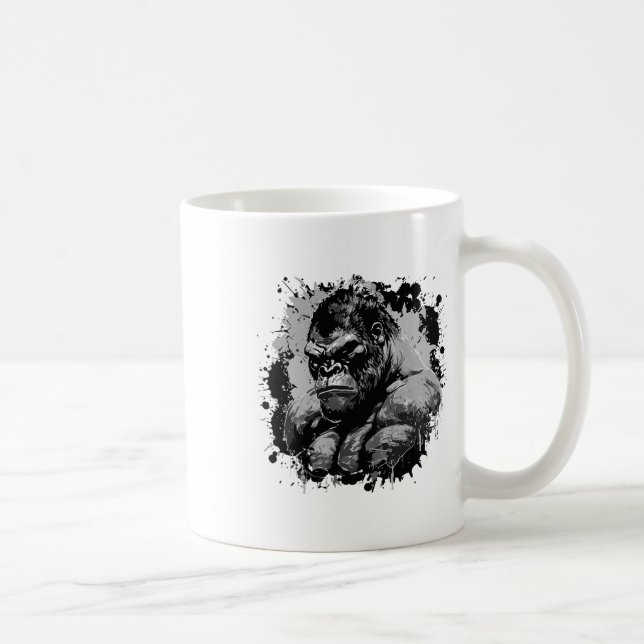 Mug Gorilla Beast Muscles entraînement Bodybuilding Bo (Droite)