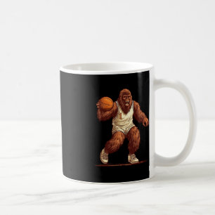 Mug Gorilla Jouer Basketball Fun Gorilla Basketball