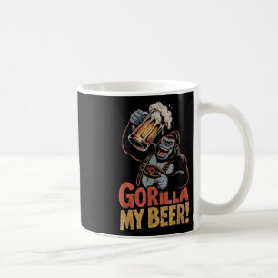 Mug Gorilla Ma Bière Amusante Ape Stein Party Animal