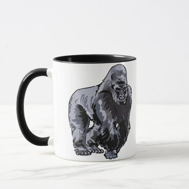 Mug Gorilla Silverback (Gauche)