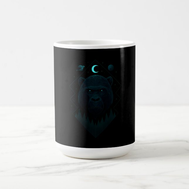 Mug Gorille Astral - Pouvoir Primates Cosmique (Centre)