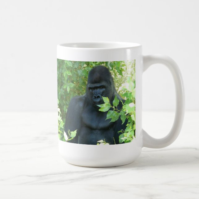 Mug gorille dans le buisson (Droite)