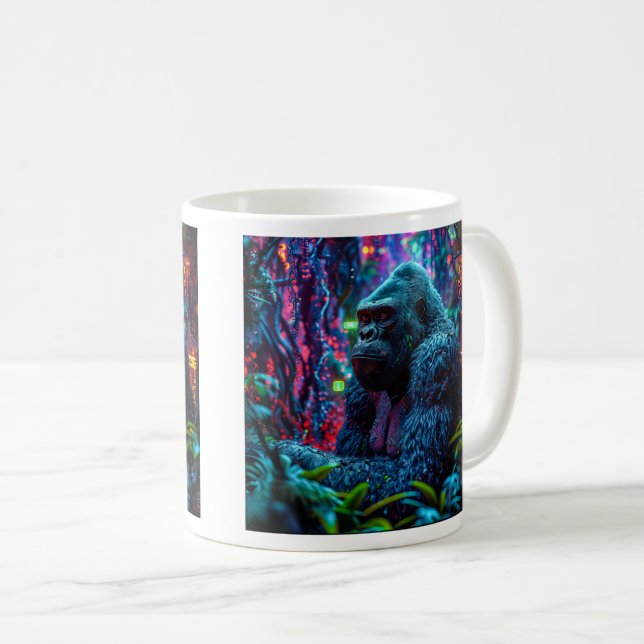 Mug Gorille néon (Devant droit)