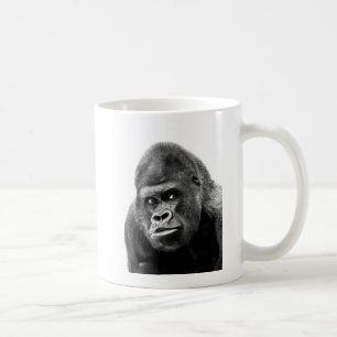 Mug Gorille noire blanche