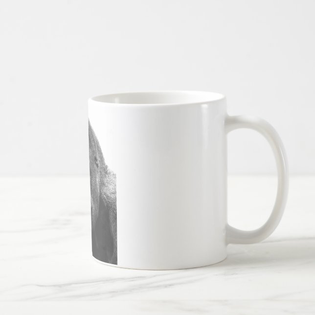 Mug Gorille noire blanche (Droite)