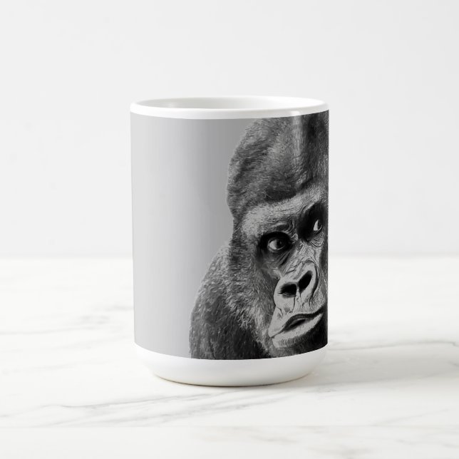Mug Gorille noire blanche (Centre)