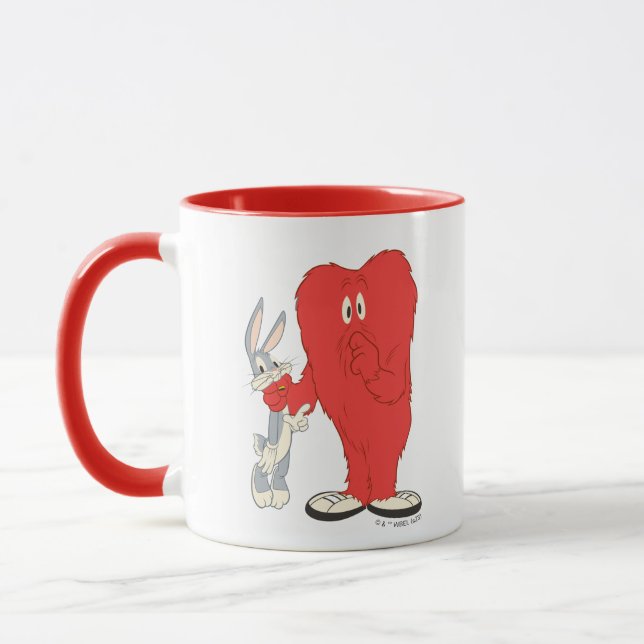 Mug Gossamer Holding BUGS BUNNY™ (Gauche)