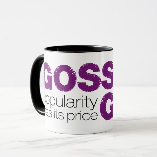 Mug Gossip Girl - La Popularité A Son Prix (Devant gauche)