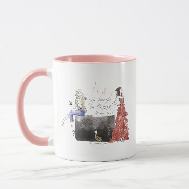 Mug Gossip Girl - Vous Savez Que Vous M'Aimez (Gauche)