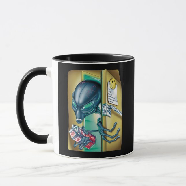Mug GOT PROTOPLASM ALIEN - FRIDGE par Jeff Willis Art (Gauche)