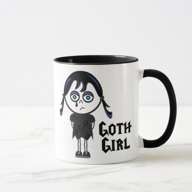 Mug Goth Emo Girl, Goth Emo Girl (Droite)