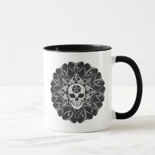 Mug Goth Skull