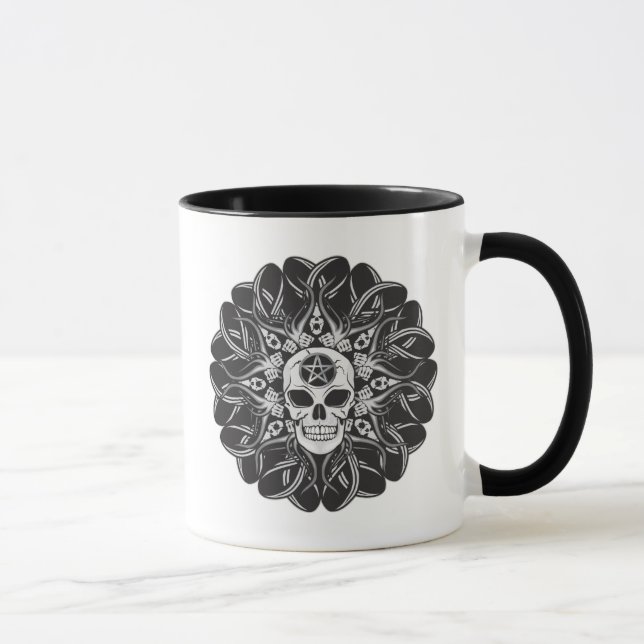 Mug Goth Skull (Droite)