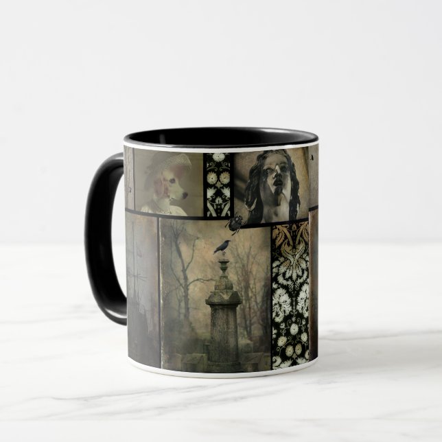 Mug Goth vintage (Devant gauche)
