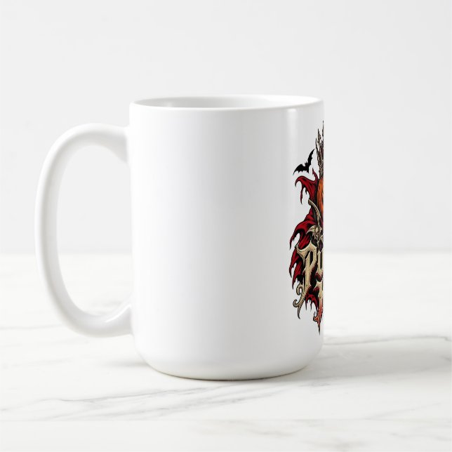 Mug Gothic Halloween Roi Citrouille (Gauche)