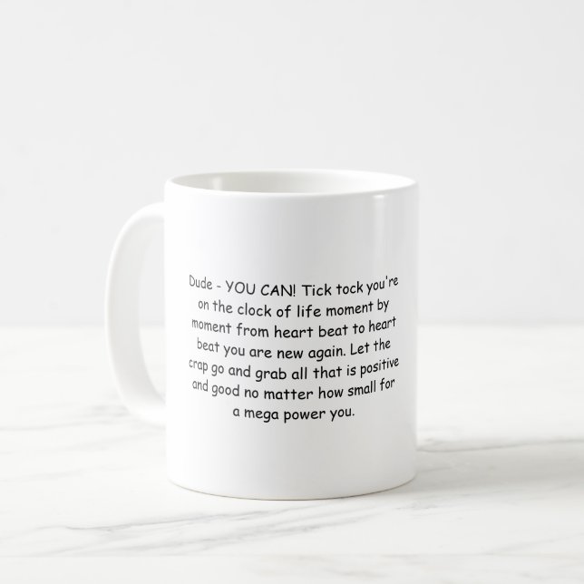 Mug Gouffre de puissance positive Agessagesse (Devant gauche)